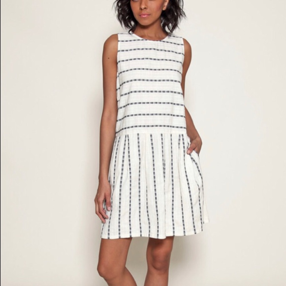 Ace & Jig Rosette Rally Dress, xs